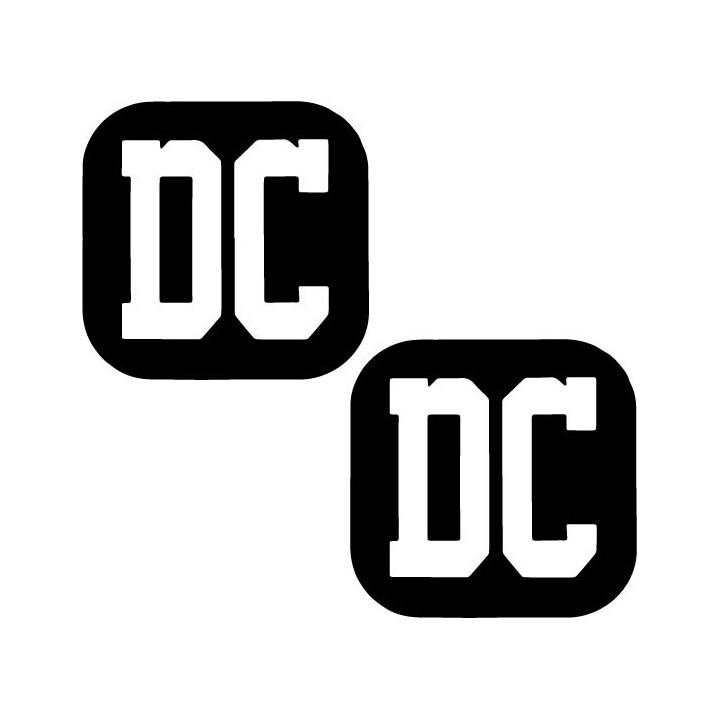 DC Shoes Stickers – Skate Street Style Decals (2-Pack)