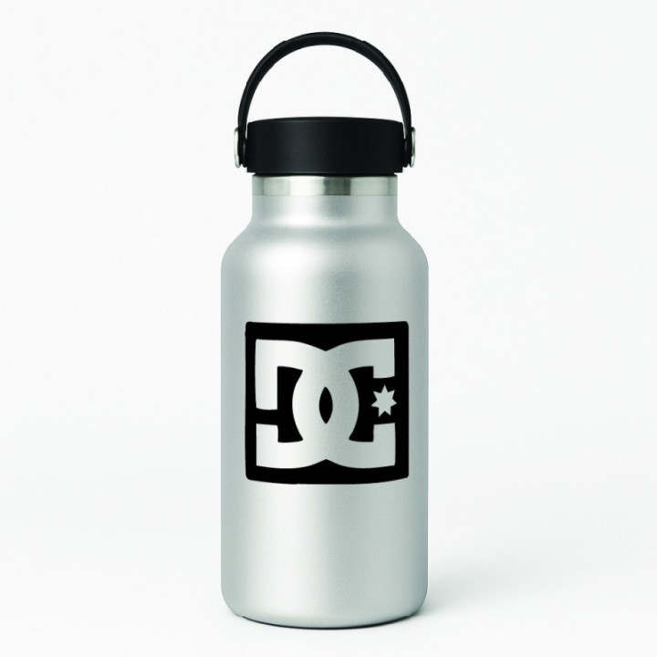 DC Shoes Logo Stickers – Skate Snowboard Decals (2-Pack)