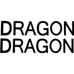 Buy Dragon Goggles Text Surfing Decal Sticker Online