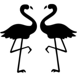 Buy Flamingo Die Cut Vinyl Decal Online