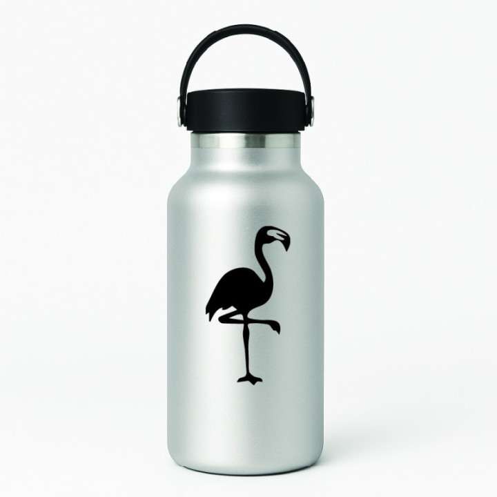 Buy Flamingo V2 Die Cut Vinyl Decal Online