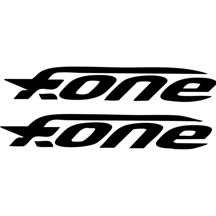 F-One Stickers – Kitesurfing Foil Water Sports Decals (2-Pack)