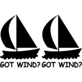 Buy Got Wind Surfing Beach Vinyl Decal Sticker Online