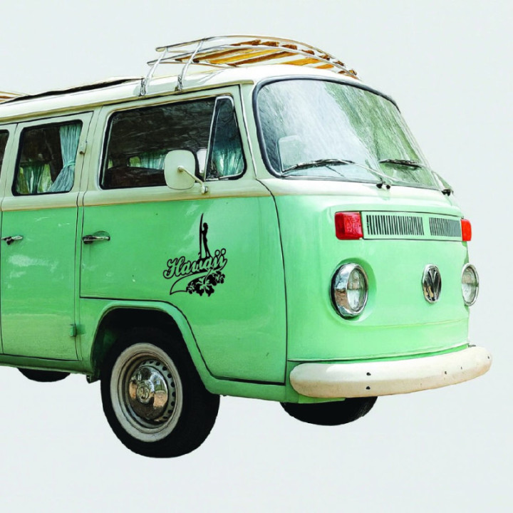 Buy Hawaii Die Cut Vinyl Decal V2 Online