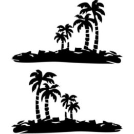 Buy Island Die Cut Vinyl Decal Online