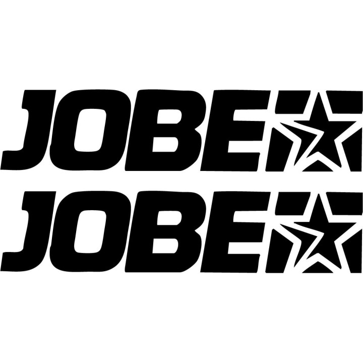 Jobe Stickers – Wakeboard Waterski Water Sports Decals (2-Pack)