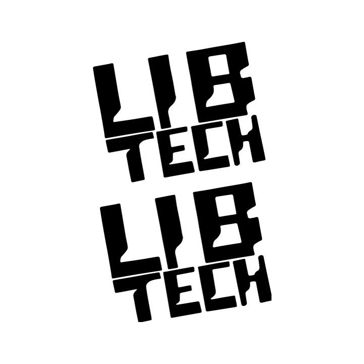 Buy Lib Tech Retro Surfing Decal Sticker Online