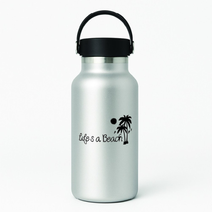 Buy Lifes A Beach Die Cut Vinyl Decal V2 Online