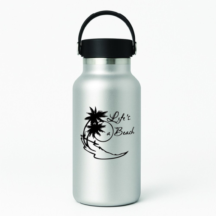 Buy Lifes A Beach Die Cut Vinyl Decal Online