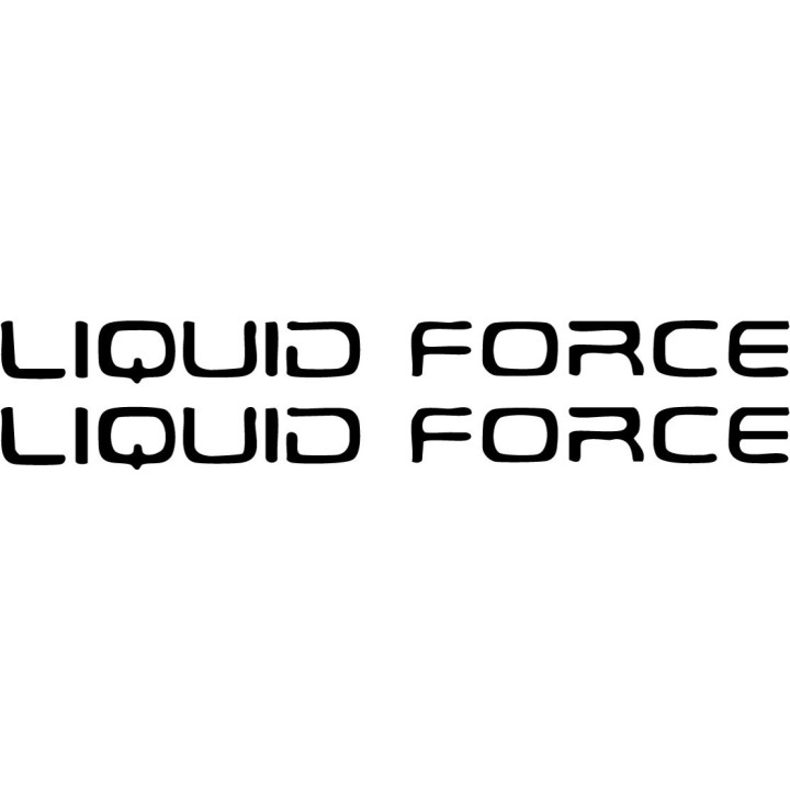 Buy Liquid Force Text Inner Surfing Decal Sticker Online