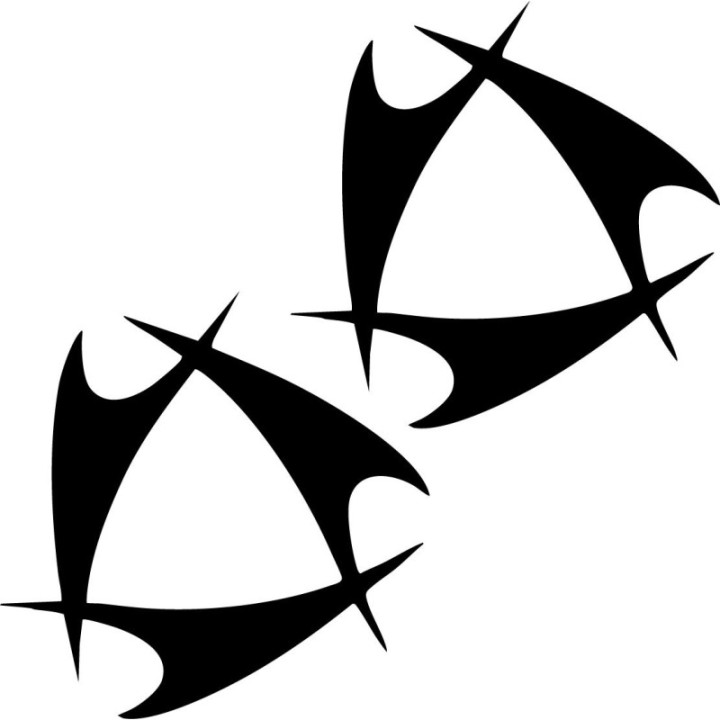 Buy Mystic Tri Inner Surfing Decal Sticker Online