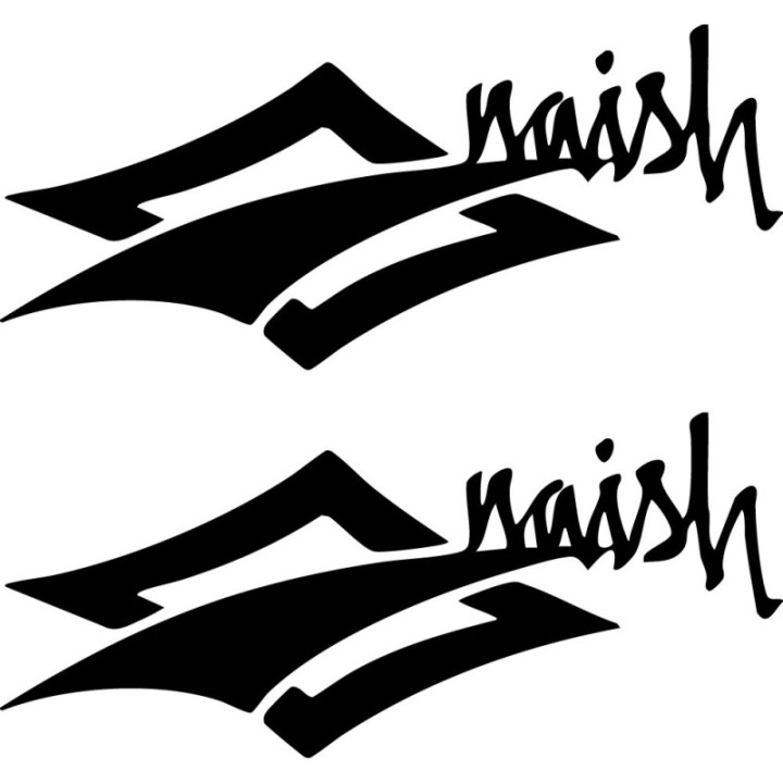 Naish Stickers – Kiteboarding SUP Windsurfing Decals (2-Pack)