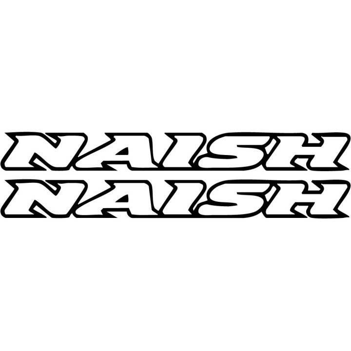 Buy Naish Text Surfing Decal Sticker Online