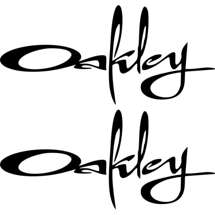 Oakley Stickers – Ski Surf Moto Sports Decals (2-Pack)