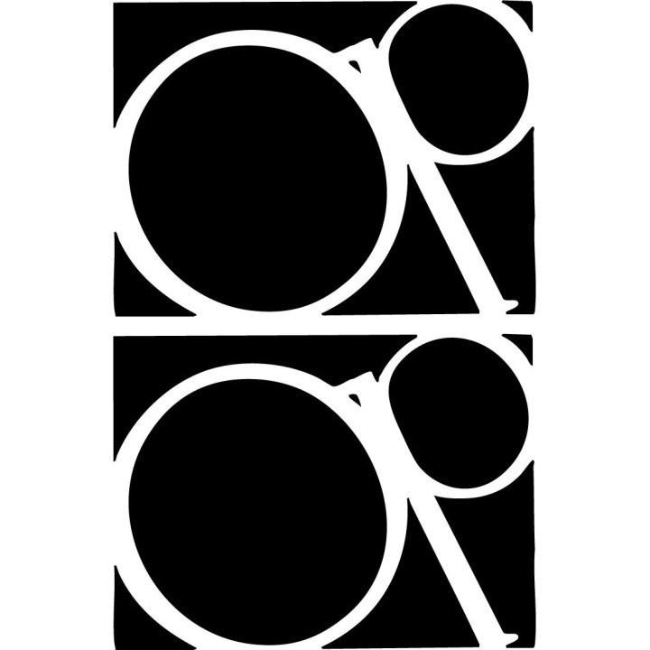 Buy Ocean Pacific Square Surfing Decal Sticker Online