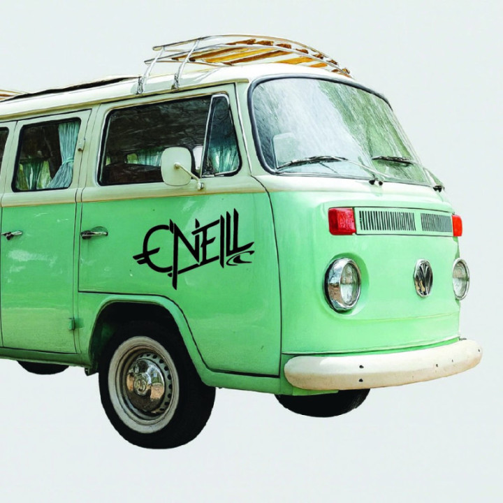 Buy Oneill Abstract Surfing Decal Sticker Online