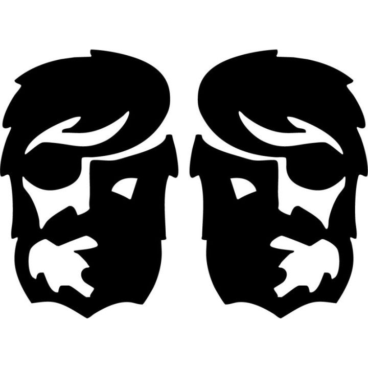 Buy Oneill Head Surfing Decal Sticker Online