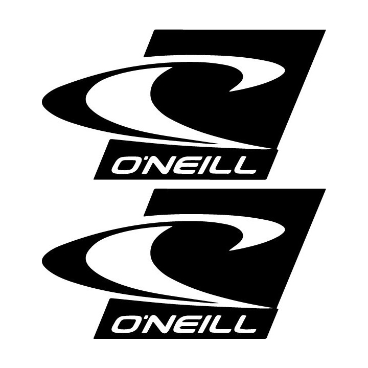 O'Neill Surf Icon Stickers – Wetsuit Surfboard Decals (2-Pack)