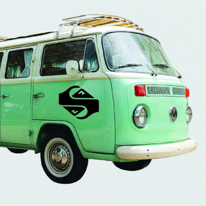Buy Quiksilver Double Surfing Decal Sticker Online