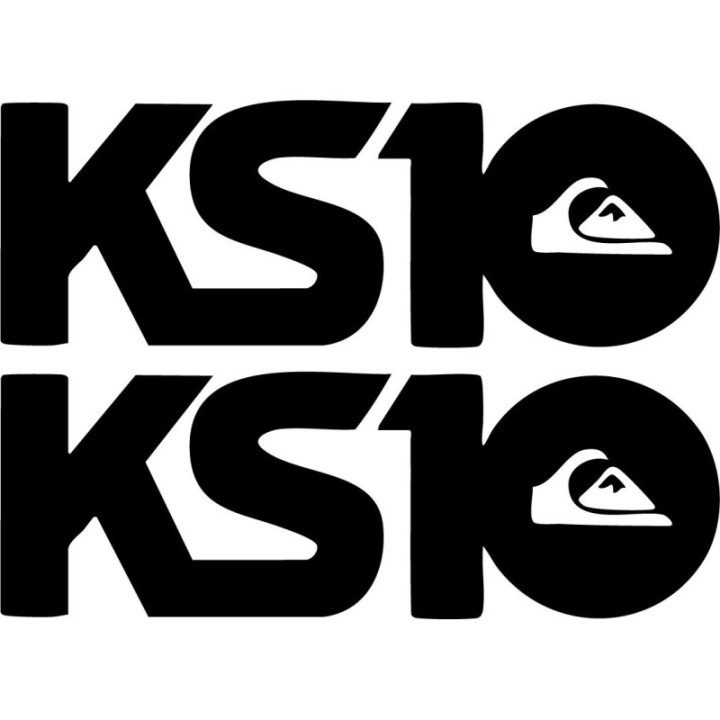 Buy Quiksilver Ks10 Surfing Decal Sticker Online