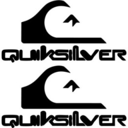 Buy Quiksilver Surf Logo 2 Vinyl Sticker Decal Online