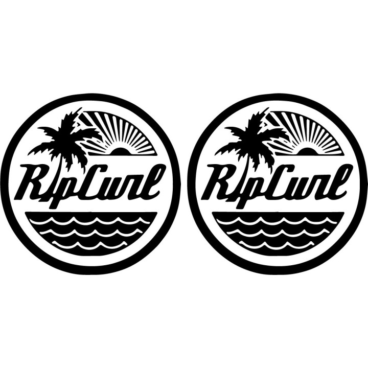 Buy Rip Curl Aloha Surfing Decal Sticker Online