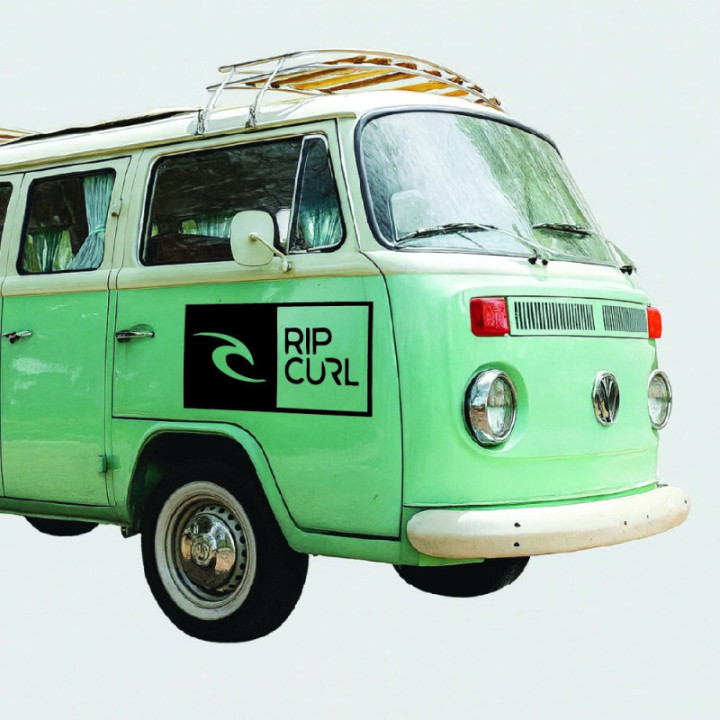 Rip Curl Boxed Stickers – Surf Lifestyle Vinyl Decals (2-Pack)