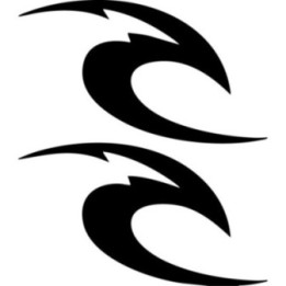 Rip Curl Flash Stickers – Surf Lifestyle Decals (2-Pack)
