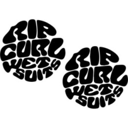 Rip Curl Stickers - Retro Heritage Surf Brand Decals (2-Pack)