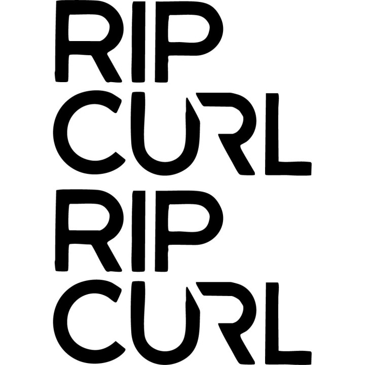 Buy Rip Curl Skinny Surfing Decal Sticker Online