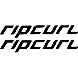 Buy Rip Curl Text Surfing Decal Sticker Online