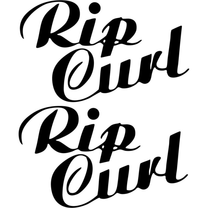 Buy Rip Curl Vintage Surfing Decal Sticker Online