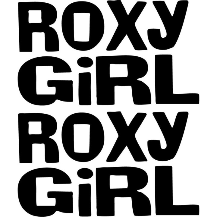 Buy Roxy Girl Surfing Decal Sticker Online