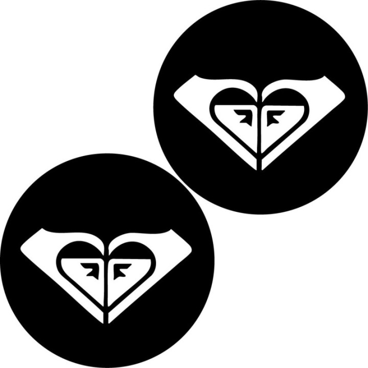 Buy Roxy Round Surfing Decal Sticker Online