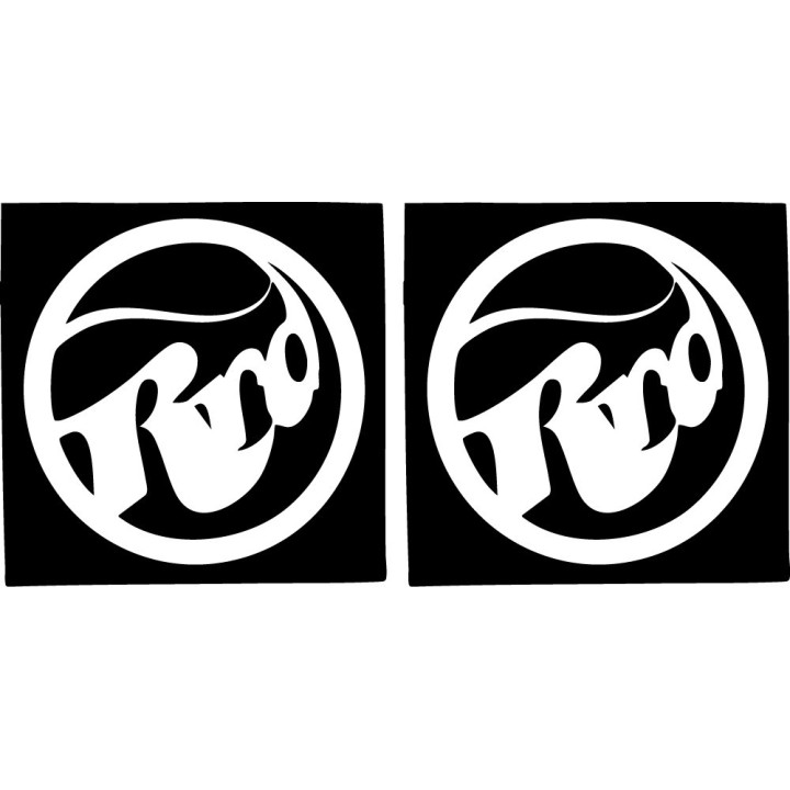 RRD Surfing Block Stickers – Kiteboard Windsurf Decals (2-Pack)