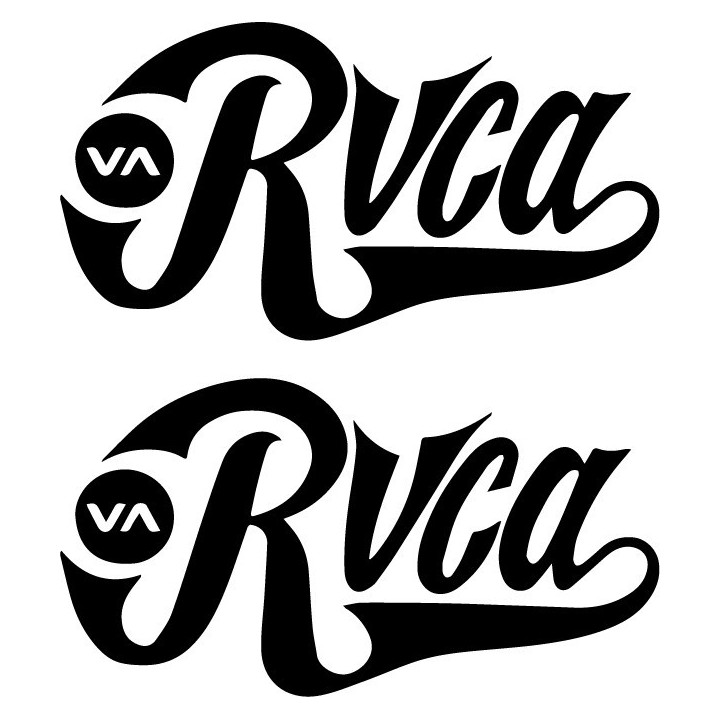 Buy Rvca Fancy Surfing Decal Sticker Online