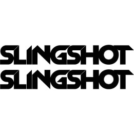 Slingshot Chunky Stickers – Wakeboard Kiteboard Decals (2-Pack)