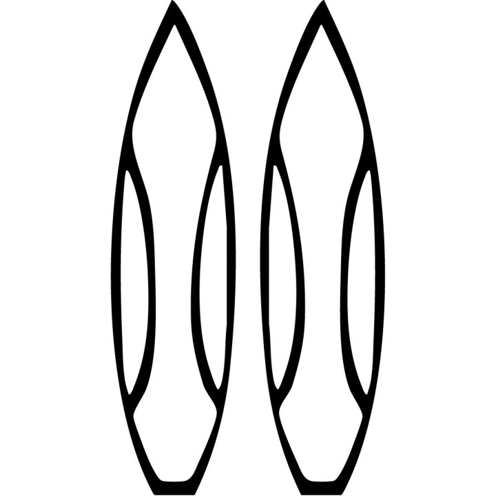 Buy Surfboard Sticker Vinyl Decal Online