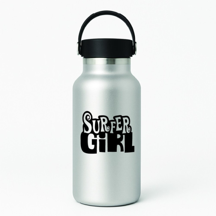 Buy Surfer Girl Die Cut Vinyl Decal Online