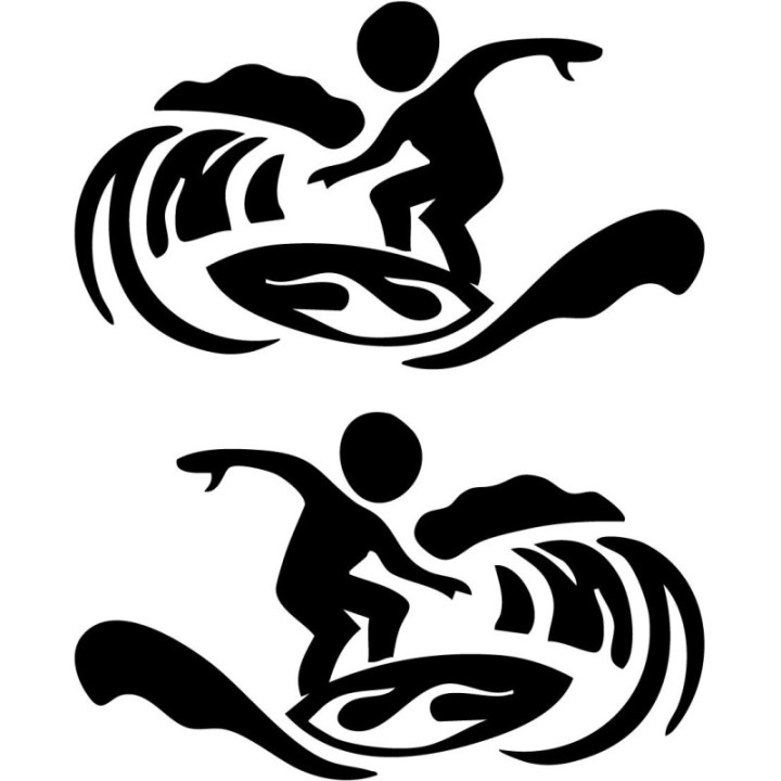 Buy Surfer Vinyl Decal Online