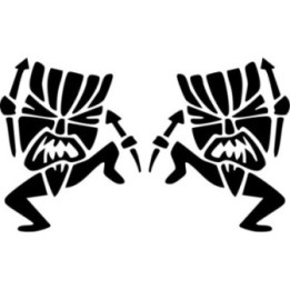 Buy Tiki Die Cut Vinyl Decal Online