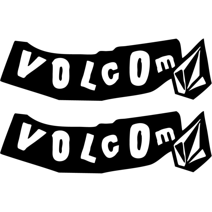 Volcom Stickers – Surf Skate Snow Lifestyle Decals (2-Pack)