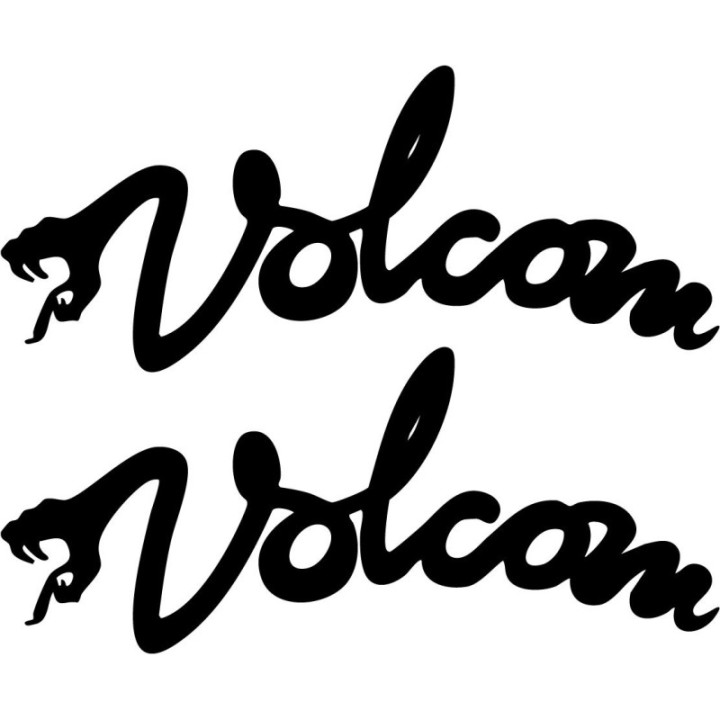 Buy Volcom Snake Surfing Decal Sticker Online