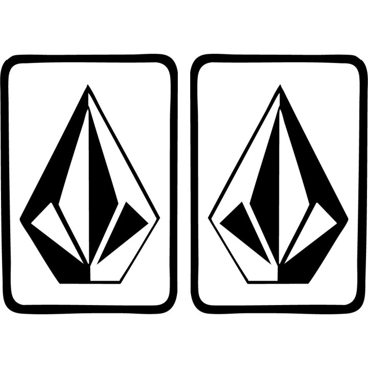 Buy Volcom Stone Square Surfing Decal Sticker Online
