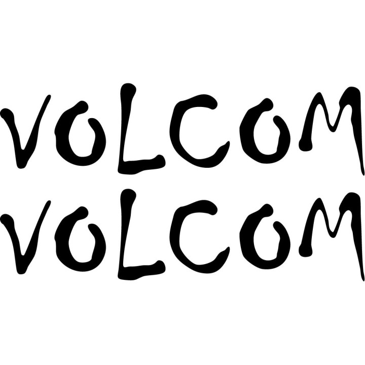 Buy Volcom Text Splat Surfing Decal Sticker Online