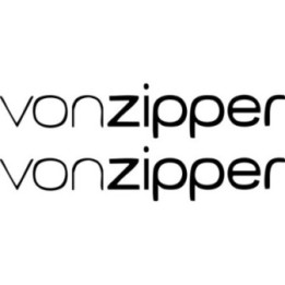 Buy Von Zipper Text Skinny Surfing Decal Sticker Online