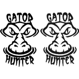 Alligator Decal Sticker V12 - DecalsHouse