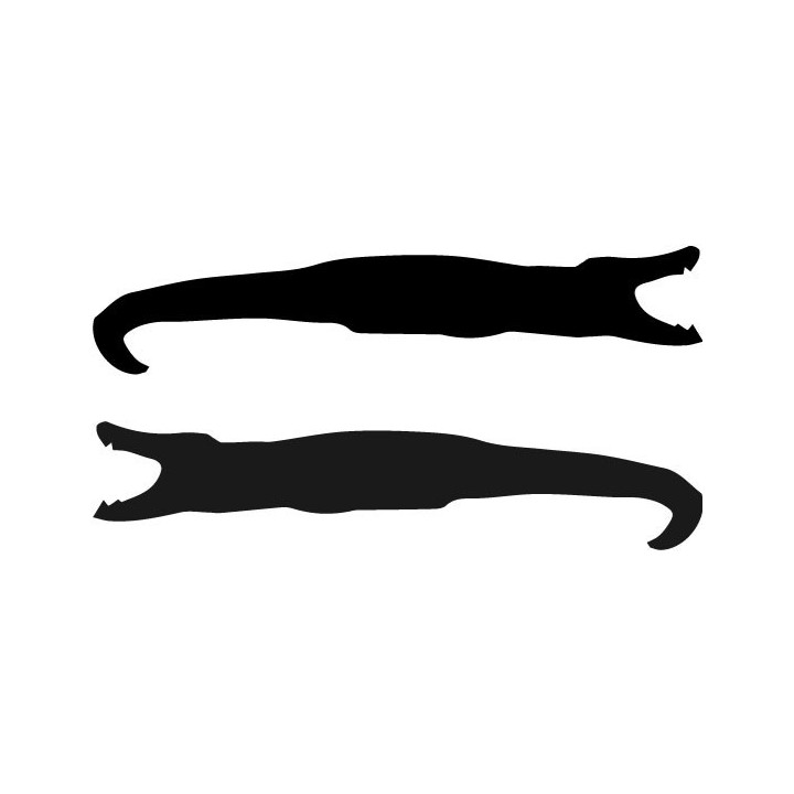 Alligator Decal Sticker V16 - DecalsHouse