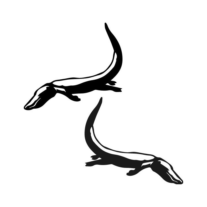 Alligator Swamp Decal Sticker - DecalsHouse