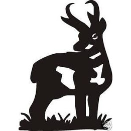Antelope Decal Sticker V16 - DecalsHouse